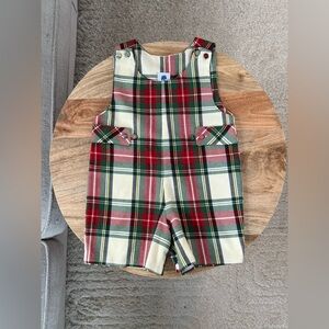 Old World Linens Plaid Romper